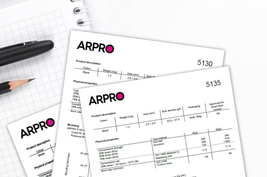 ARPRO Technical Resources - showing ARPRO datasheets